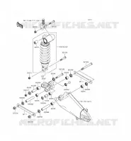 SOSPENSIONI   AMMORTIZZATORE per Kawasaki NINJA ZX-6R ABS 2014