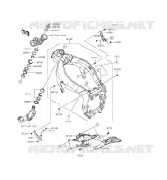 TELAIO per Kawasaki NINJA ZX-6R ABS 2014