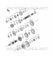 TRASMISSIONE per Kawasaki NINJA ZX-6R ABS 2014