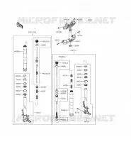 FORCELLA per Kawasaki NINJA ZX-6R ABS 2014