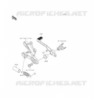 PEDALE FRENO   TORK LINK per Kawasaki NINJA ZX-6R ABS 2014