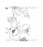 RADIATORE per Kawasaki NINJA ZX-6R ABS 2014