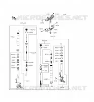 FORCELLA per Kawasaki NINJA ZX-6R ABS 2014