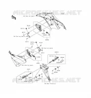 INDICATORI per Kawasaki NINJA ZX-6R ABS 2014