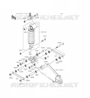SOSPENSIONI   AMMORTIZZATORE per Kawasaki NINJA ZX-6R ABS 2014