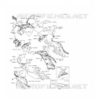 CUFFIA per Kawasaki NINJA ZX-6R ABS 2014