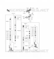 FORCELLA per Kawasaki NINJA ZX-6R ABS 2014