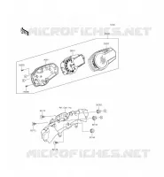 CONTATORI per Kawasaki NINJA ZX-6R ABS 2015