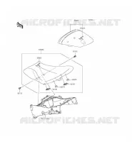 POSTO A SEDERE per Kawasaki NINJA ZX-6R ABS 2015