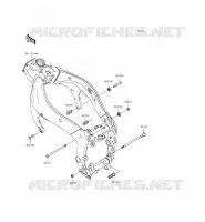SUPPORTO DEL MOTORE per Kawasaki NINJA ZX-6R ABS 2015