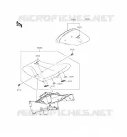 POSTO A SEDERE per Kawasaki NINJA ZX-6R ABS 2015
