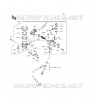 ANTERIORE POMPA per Kawasaki NINJA ZX-6R ABS 2015