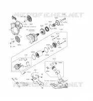 MOTORINO DI AVVIAMENTO per Kawasaki NINJA ZX-6R ABS 2015