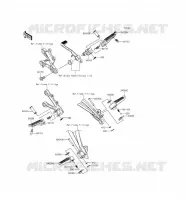 POGGIAPIEDI per Kawasaki NINJA ZX-6R ABS 2015