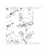 INTERRUTTORE   RIFLETTORI per Kawasaki NINJA ZX-6R ABS 2015