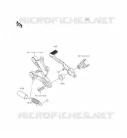 PEDALE FRENO   TORK LINK per Kawasaki NINJA ZX-6R ABS 2015