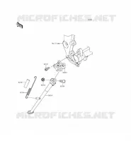 SUPPORTO per Kawasaki NINJA ZX-6R ABS 2015