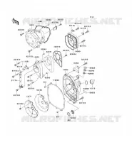 Coperchi motore per Kawasaki NINJA ZX-9R 2002