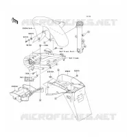 PARAFANGO per Kawasaki NINJA ZX-9R 2002