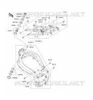 TELAIO per Kawasaki NINJA ZX-9R 2002