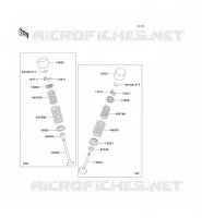 VALVOLA per Kawasaki NINJA ZX-9R 2002
