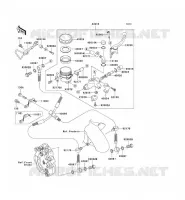 ANTERIORE POMPA per Kawasaki NINJA ZX-9R 2002