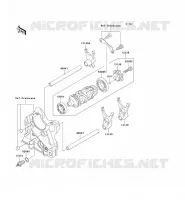 CAMBIO TAMBURO   FORCHE SHIFT per Kawasaki NINJA ZX-9R 2002