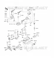 INTERRUTTORE   RIFLETTORI per Kawasaki NINJA ZX-9R 2002
