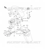 PARAFANGO per Kawasaki NINJA ZX-9R 2002