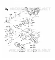 POMPA OLIO   FILTRO OLIO per Kawasaki NINJA ZX-9R 2002