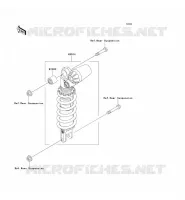 SOSPENSIONI   AMMORTIZZATORE per Kawasaki NINJA ZX-9R 2002