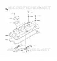 TESTATA COPERTURA per Kawasaki NINJA ZX-9R 2002