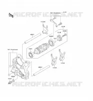 CAMBIO TAMBURO   FORCHE SHIFT per Kawasaki NINJA ZX-9R 2002