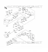 INDICATORI per Kawasaki NINJA ZX-9R 2002