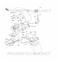 PARAFANGO per Kawasaki NINJA ZX-9R 2002