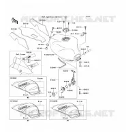 SERBATOIO DI CARBURANTE per Kawasaki NINJA ZX-9R 2002