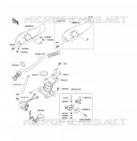 MANUBRIO per Kawasaki JET SKI 1100 ZXI 1998