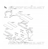MOUSSE per Kawasaki JET SKI 1100 ZXI 1998