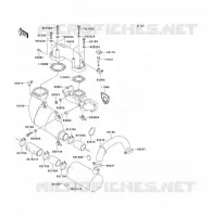 SCARICO per Kawasaki JET SKI 1100 ZXI 1998