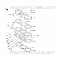 TESTATA   CILINDRO per Kawasaki JET SKI 1100 ZXI 1998