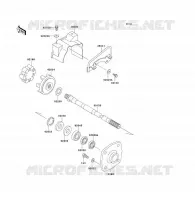 ALBERO DI TRASMISSIONE per Kawasaki JET SKI 1100 ZXI 2001