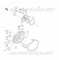 Coperchi motore per Kawasaki JET SKI 1100 ZXI 2001