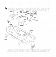 ETICHETTE per Kawasaki JET SKI 1100 ZXI 2001