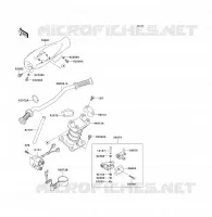 MANUBRIO per Kawasaki JET SKI 1100 ZXI 2001