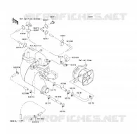 RAFFREDDAMENTO per Kawasaki JET SKI 1100 ZXI 2001