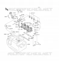SERBATOIO DI CARBURANTE per Kawasaki JET SKI 1100 ZXI 2001