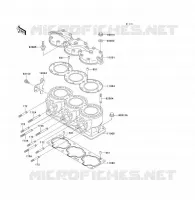 TESTATA   CILINDRO per Kawasaki JET SKI 1100 ZXI 2001