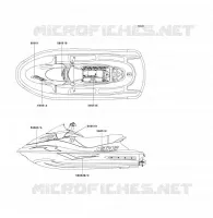 ADESIVO per Kawasaki JET SKI ULTRA 150 2000