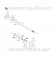 ALBERO DI TRASMISSIONE per Kawasaki JET SKI ULTRA 150 2000