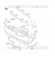 MOUSSE per Kawasaki JET SKI ULTRA 150 2000